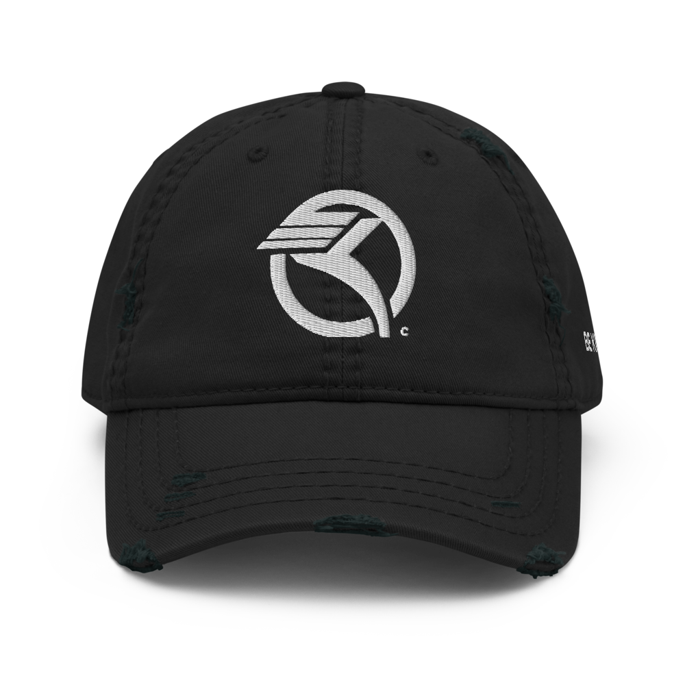 Kind Encounters "BE KIND" embroidered distressed baseball hat